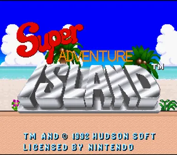 Super Adventure Island (USA) screen shot title